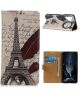 Samsung Galaxy A32 5G Hoesje Portemonnee met Eiffeltoren Print