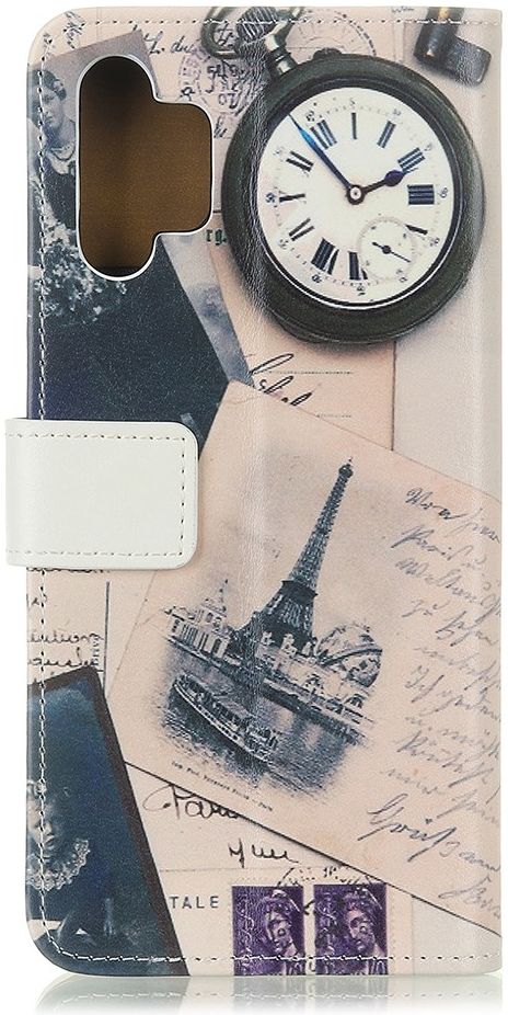 Samsung Galaxy A32 5G Hoesje Portemonnee met Eiffeltoren Print afbeelding 1