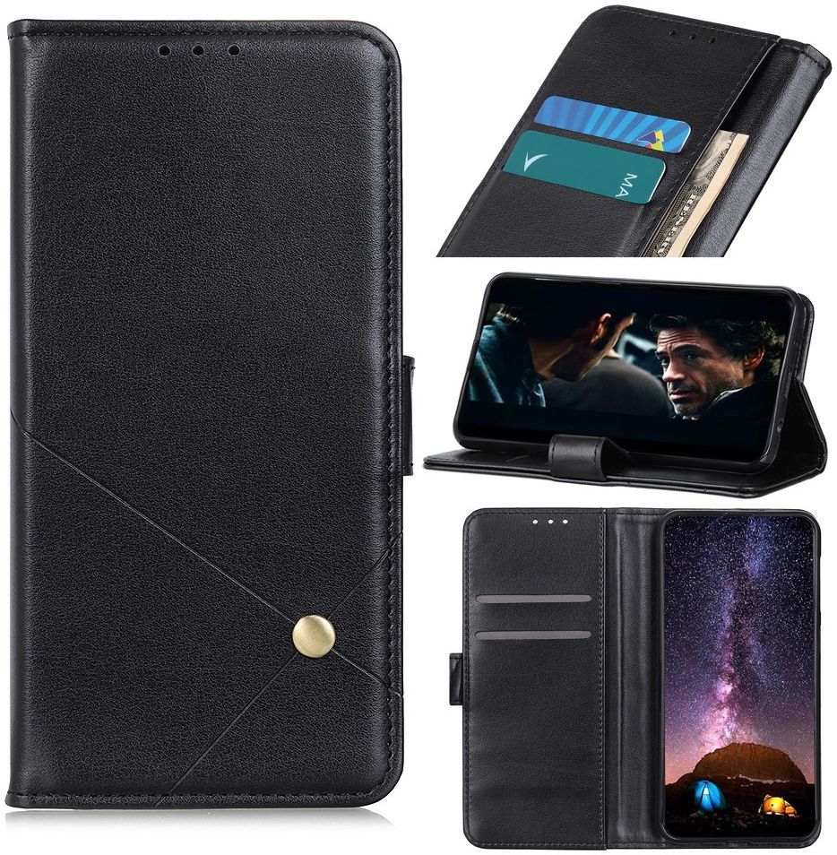 Samsung Galaxy A32 5G Hoesje met Pasjes Book Case Portemonnee Zwart afbeelding 5
