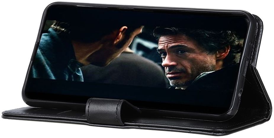 Samsung Galaxy A32 5G Hoesje met Pasjes Book Case Portemonnee Zwart afbeelding 4