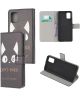 Samsung Galaxy A52 / A52S Hoesje Wallet Book Case met Print Don't Touch