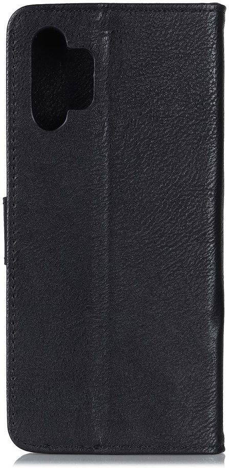 Samsung Galaxy A32 5G Hoesje Portemonnee met Drukknoop Sluiting Zwart afbeelding 6