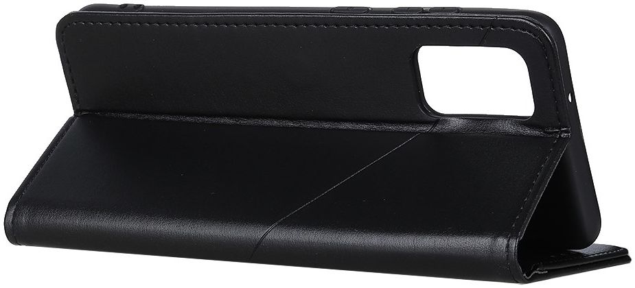 Samsung Galaxy A72 Hoesje Wallet Book Case Kunst Leer Zwart afbeelding 9