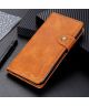 Samsung Galaxy A52 / A52S Hoesje Wallet Book Case Kunstleer Brown