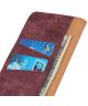 Samsung Galaxy A52 / A52S Hoesje Portemonnee Book Case Splitleer Rood