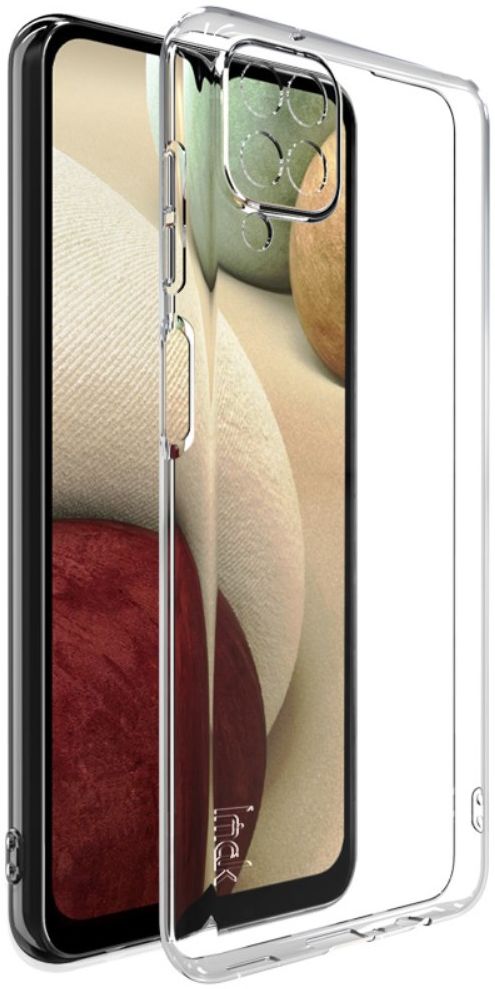 IMAK UX-5 Samsung Galaxy M12 / A12 Hoesje Flexibel en Dun Transparant afbeelding 1