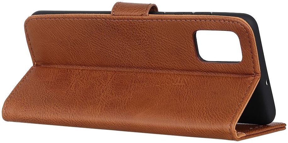 KHAZNEH Samsung Galaxy A72 Hoesje Portemonnee Book Case Bruin afbeelding 7