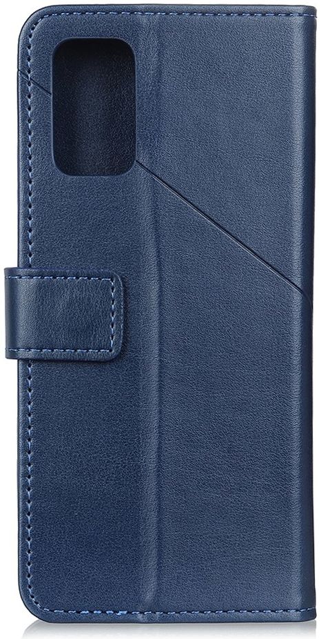 Samsung Galaxy A02s Portemonnee Hoesje Kunstleer Blauw afbeelding 3