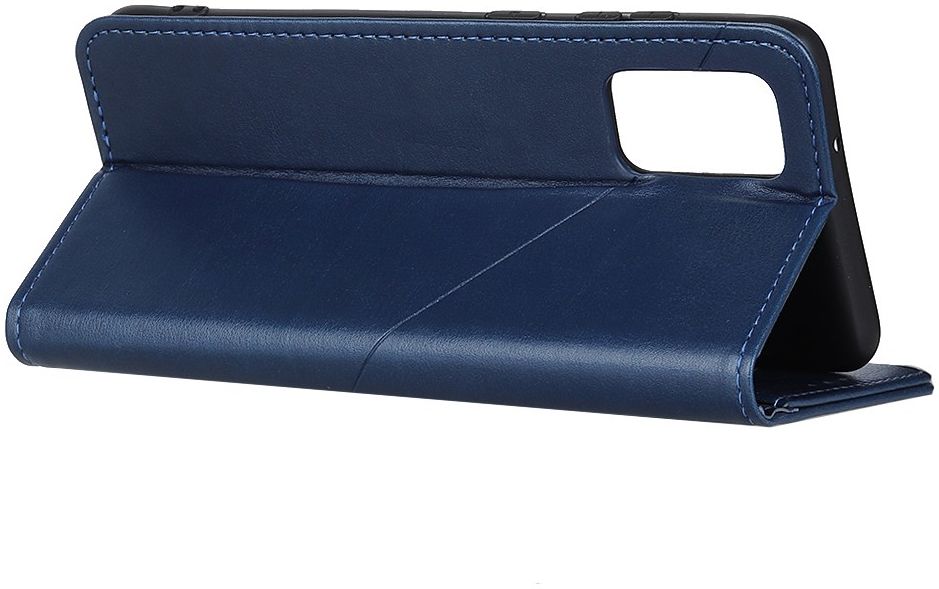 Samsung Galaxy A02s Portemonnee Hoesje Kunstleer Blauw afbeelding 5