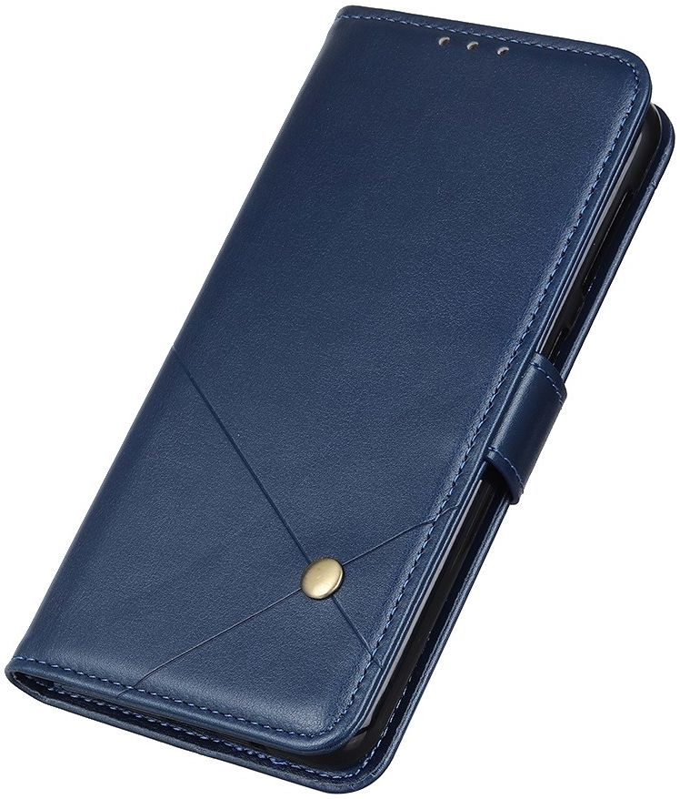 Samsung Galaxy A02s Portemonnee Hoesje Kunstleer Blauw afbeelding 6