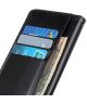 Samsung Galaxy A02s Portemonnee Hoesje met Stand Zwart