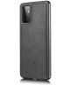DG Ming Samsung Galaxy A72 Hoesje 2-in-1 Book Case en Back Cover Zwart
