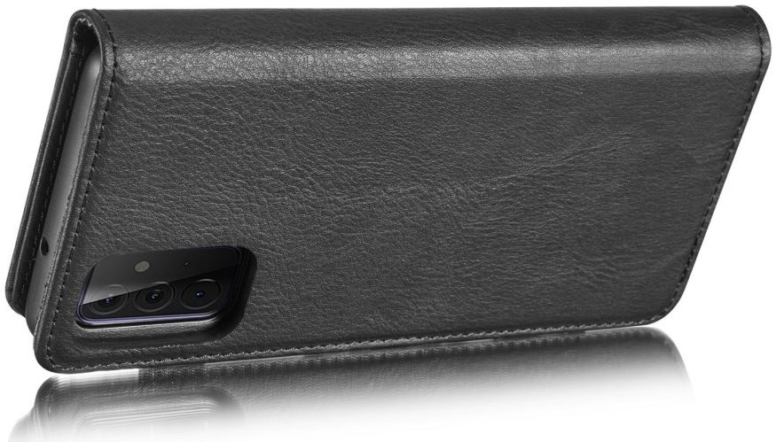 DG Ming Samsung Galaxy A72 Hoesje 2-in-1 Book Case en Back Cover Zwart afbeelding 9