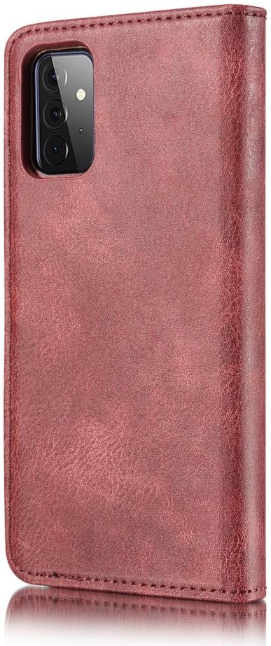 DG Ming Samsung Galaxy A72 Hoesje 2-in-1 Book Case en Back Cover Rood afbeelding 11