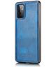 DG Ming Samsung Galaxy A72 Hoesje 2-in-1 Book Case en Back Cover Blauw