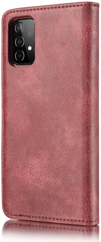 DG Ming Samsung Galaxy A52 / A52S Hoesje 2-in-1 Book Case en Back Cover Rood afbeelding 6
