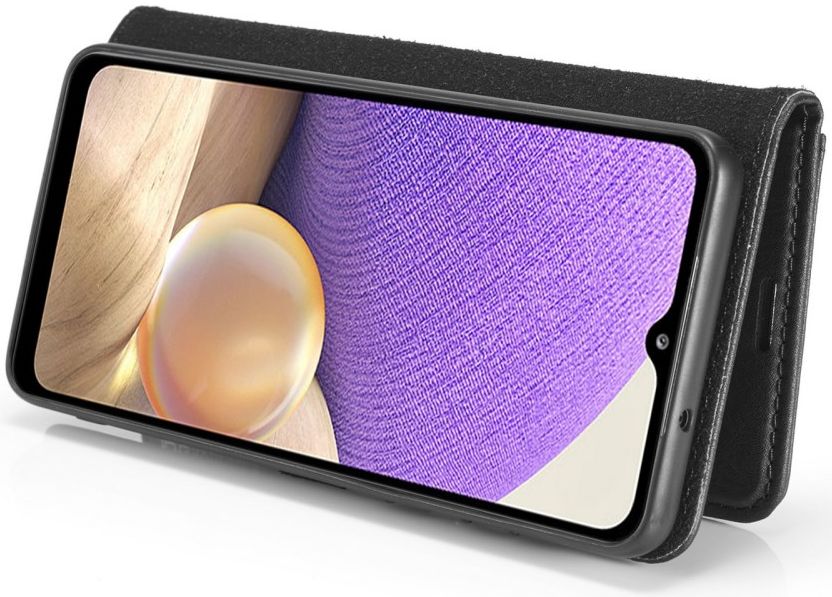 Samsung Galaxy A32 5G Hoesje 2-in-1 Book Case en Back Cover Zwart afbeelding 9
