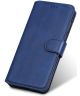 Samsung Galaxy A72 Hoesje Portemonnee Retro Book Case Blauw