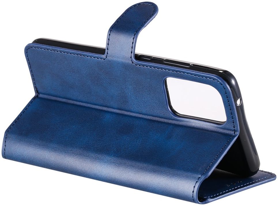 Samsung Galaxy A72 Hoesje Portemonnee Retro Book Case Blauw afbeelding 9
