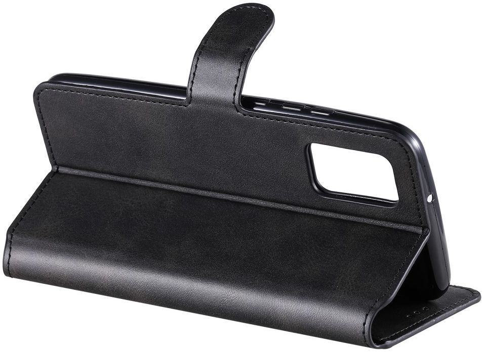 Samsung Galaxy A02s Hoesje Portemonnee Retro Book Case Zwart afbeelding 9
