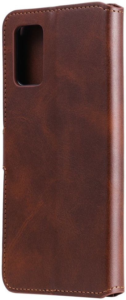 Samsung Galaxy A02s Hoesje Portemonnee Retro Book Case Bruin afbeelding 8