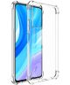 IMAK Huawei P Smart 2021 Hoesje TPU met Screen Protector Transparant