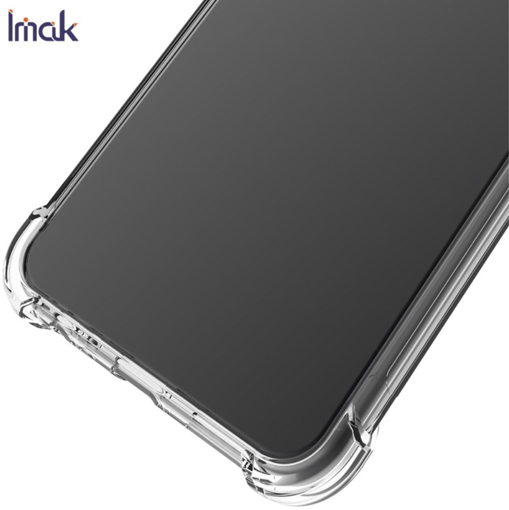 IMAK Huawei P Smart 2021 Hoesje TPU met Screen Protector Transparant afbeelding 4