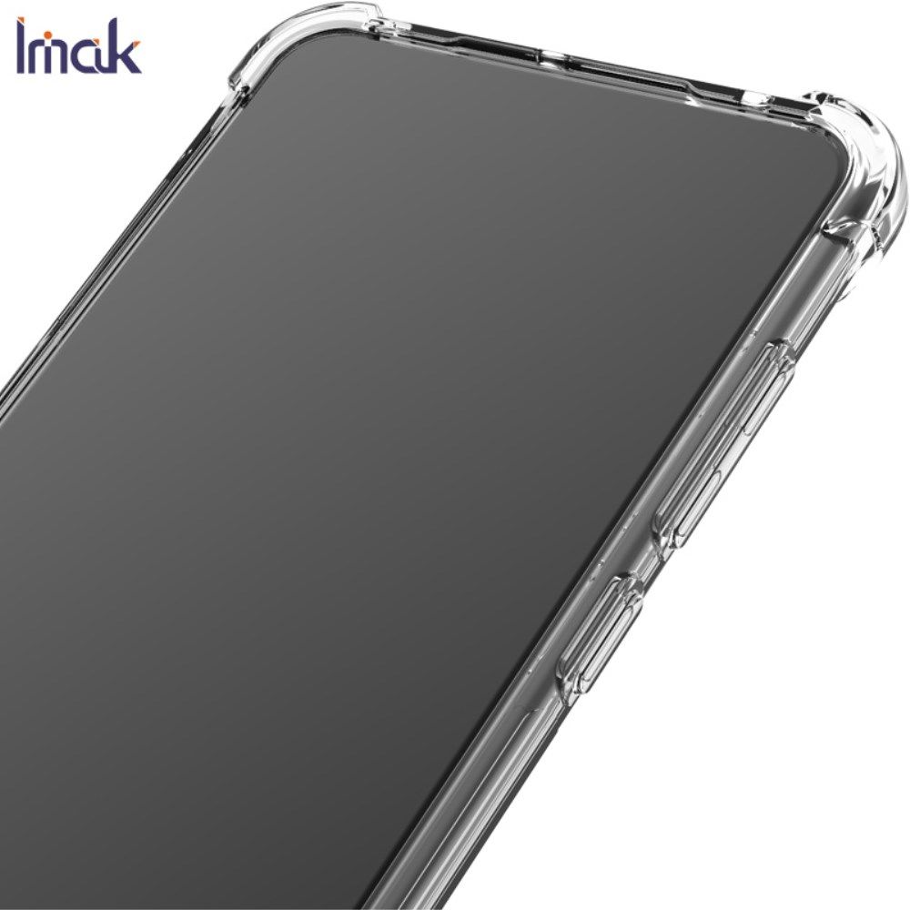 IMAK Huawei P Smart 2021 Hoesje TPU met Screen Protector Transparant afbeelding 5