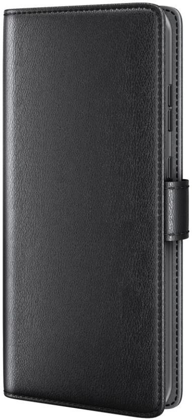 Xiaomi Redmi Note 9T Portemonnee Hoesje Echt Splitleer Zwart afbeelding 3