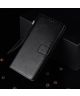 Xiaomi Redmi 9T Hoesje met Pasjes Book Case met Koord Kunstleer Zwart