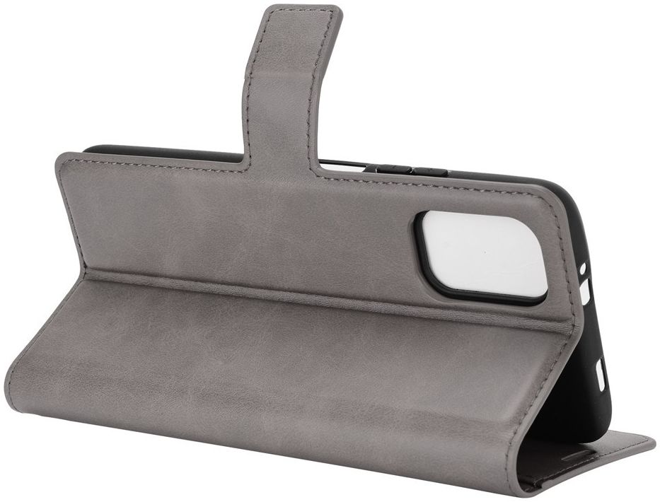 Xiaomi Redmi 9T Hoesje Portemonnee Book Case Grijs afbeelding 7