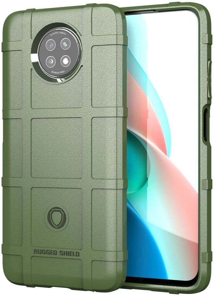 Xiaomi Redmi Note 9T Hoesje Shock Proof Rugged Shield Groen afbeelding 1