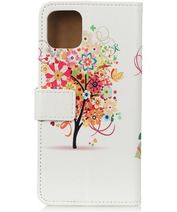 Xiaomi Mi 11 Hoesje Portemonnee Book Case met Print Boom Hoesjes