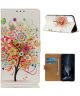 Xiaomi Mi 11 Hoesje Portemonnee Book Case met Print Boom