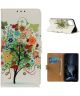 Xiaomi Mi 11 Hoesje Portemonnee Book Case met Print Tree