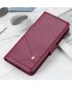 Xiaomi Mi 11 Hoesje met Pasjes Book Case Portemonnee Rood