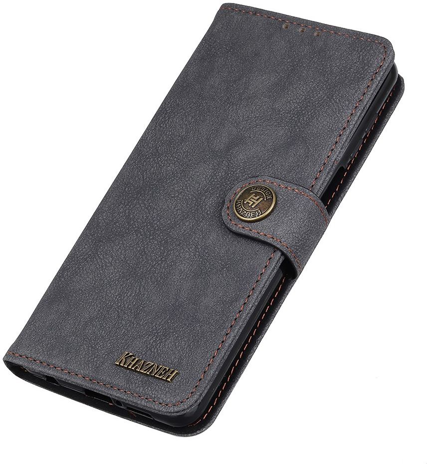 Xiaomi Redmi Note 9T Hoesje Retro Wallet Book Case Zwart afbeelding 8