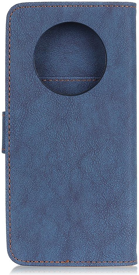 Xiaomi Redmi Note 9T Hoesje Retro Wallet Book Case Blauw afbeelding 6