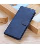 Xiaomi Redmi Note 9T Hoesje Portemonnee Kunstleer Book Case Blauw