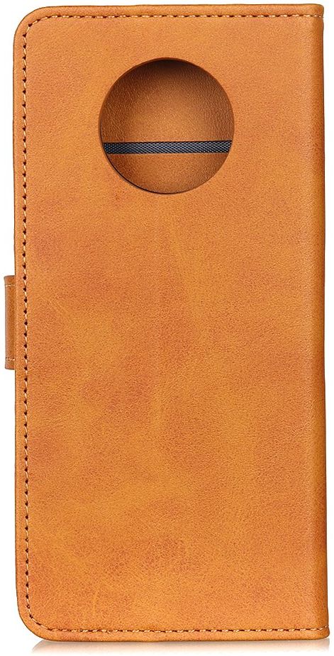 Xiaomi Redmi Note 9T Hoesje Portemonnee Kunstleer Book Case Bruin afbeelding 6
