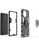Xiaomi Mi 11 Hoesje met Kickstand Ring Houder Zwart
