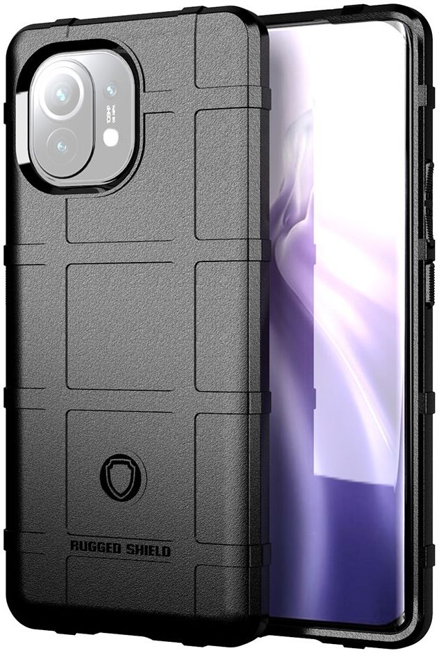 Xiaomi Mi 11 Hoesje Shock Proof Rugged Shield Zwart afbeelding 1