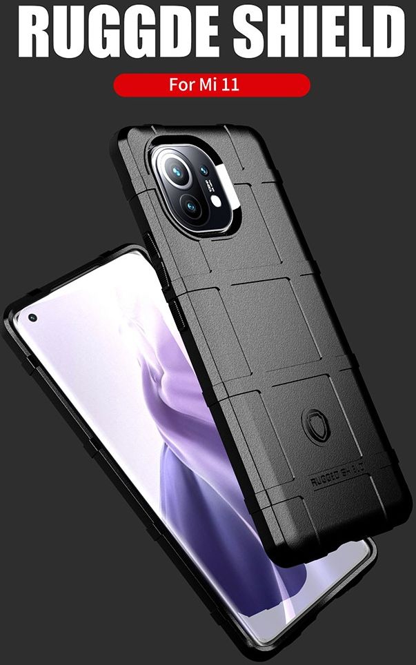 Xiaomi Mi 11 Hoesje Shock Proof Rugged Shield Zwart afbeelding 6