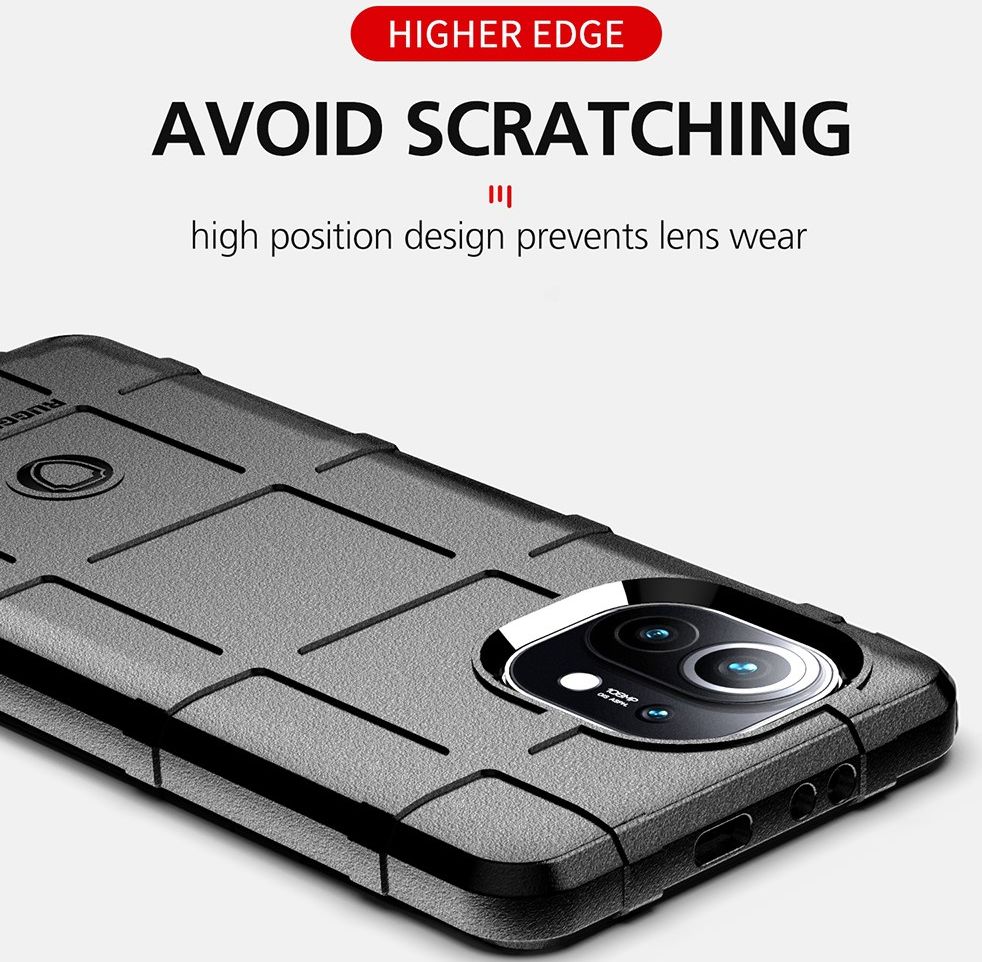 Xiaomi Mi 11 Hoesje Shock Proof Rugged Shield Zwart afbeelding 2