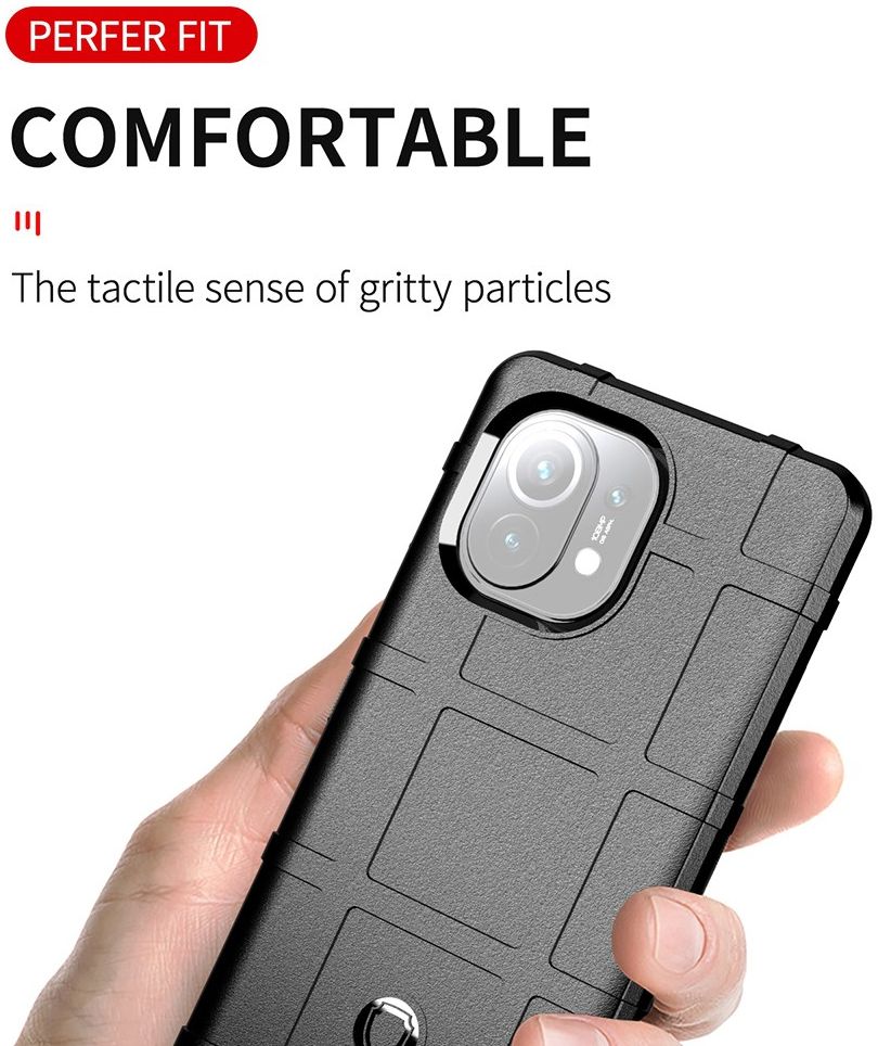 Xiaomi Mi 11 Hoesje Shock Proof Rugged Shield Zwart afbeelding 4
