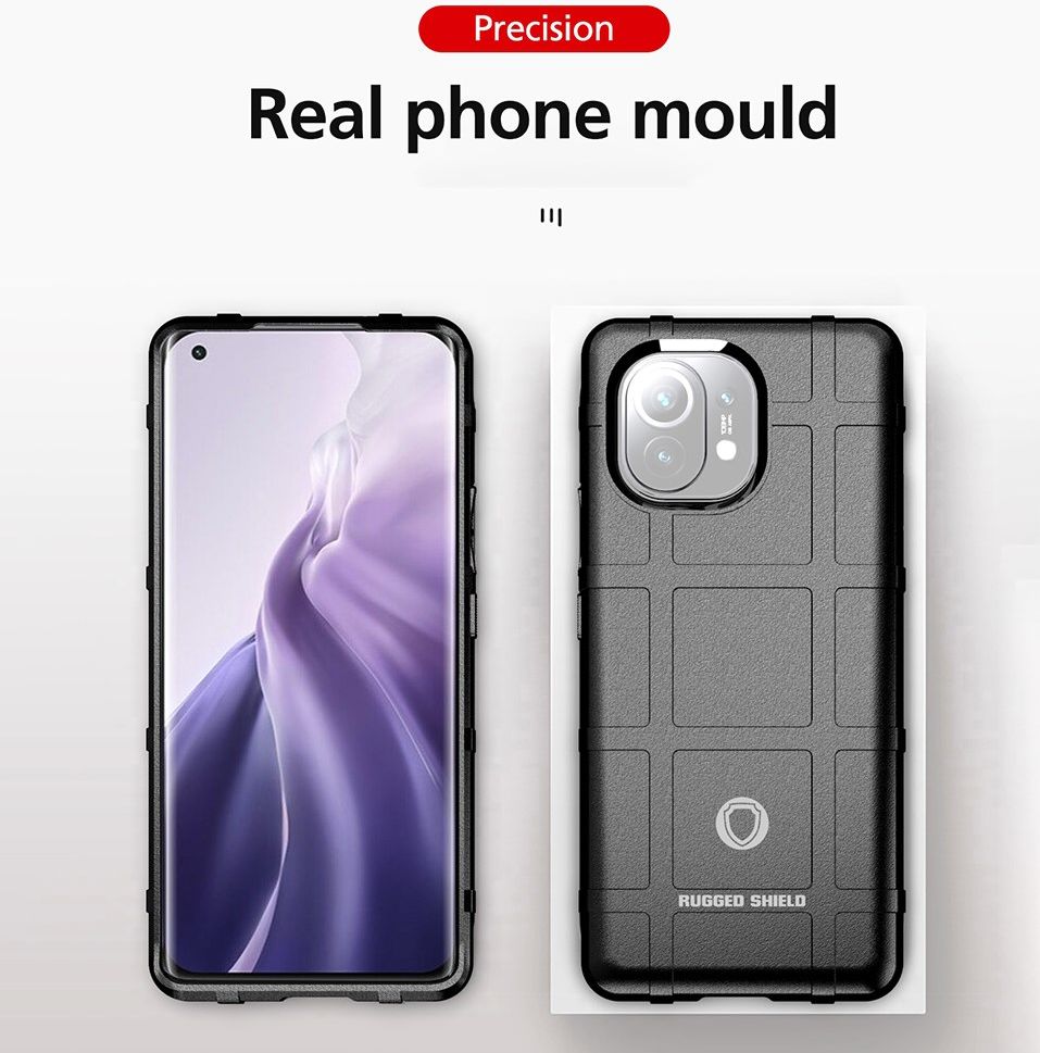 Xiaomi Mi 11 Hoesje Shock Proof Rugged Shield Zwart afbeelding 7