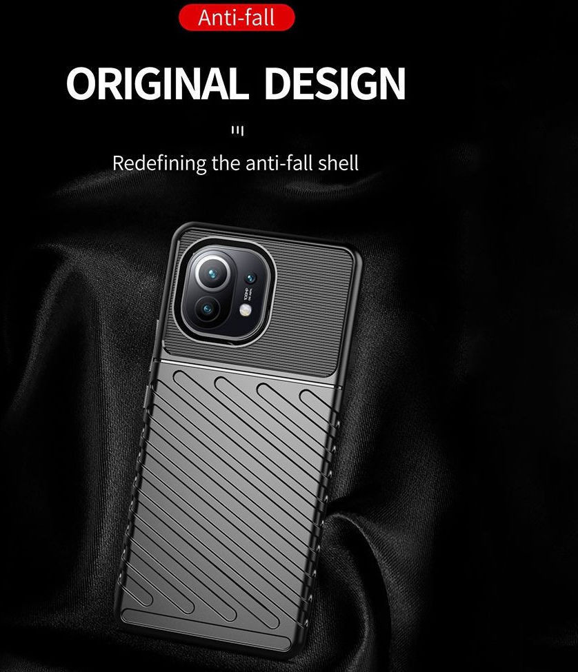Xiaomi Mi 11 Thunder Series Hoesje Back Cover TPU Blauw afbeelding 5