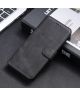 Xiaomi Redmi Note 9T Hoesje Portemonnee Retro Book Case Zwart