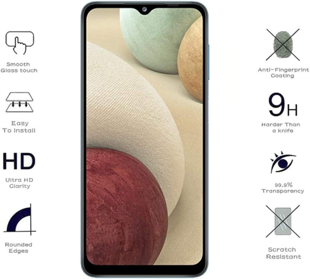 Samsung Galaxy A02s Screen Protector 0.3mm Arc Edge Tempered Glass afbeelding 2