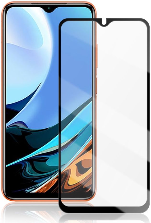 Amorus Xiaomi Redmi Note 9 / Redmi 9T Screen Protector 3D Glass afbeelding 2